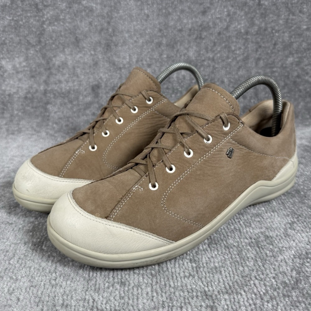 Finn Comfort Shoes Women's EU 40 US 9-9.5 Brown Cusco Stone Nubuck Soft